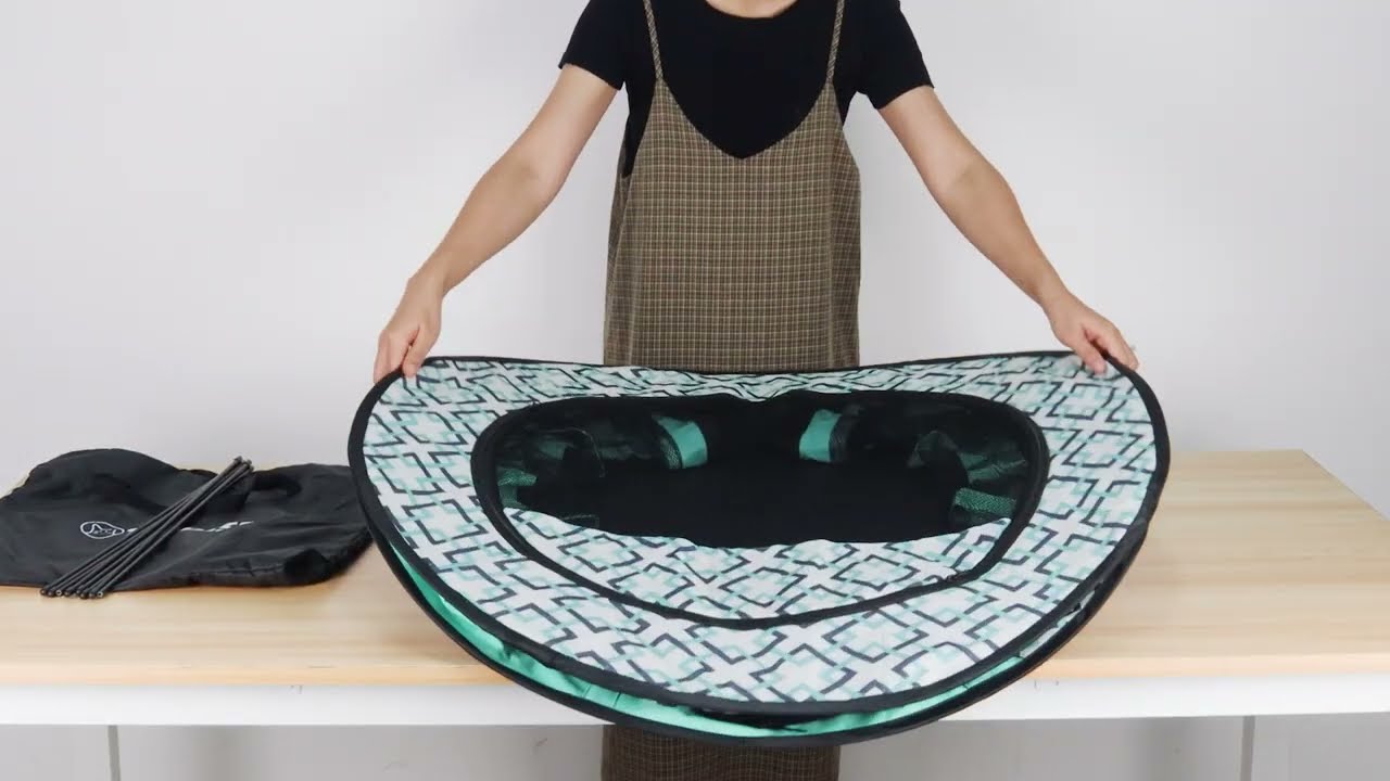 #Tasdise - Portable Dog Playpen | How to store it