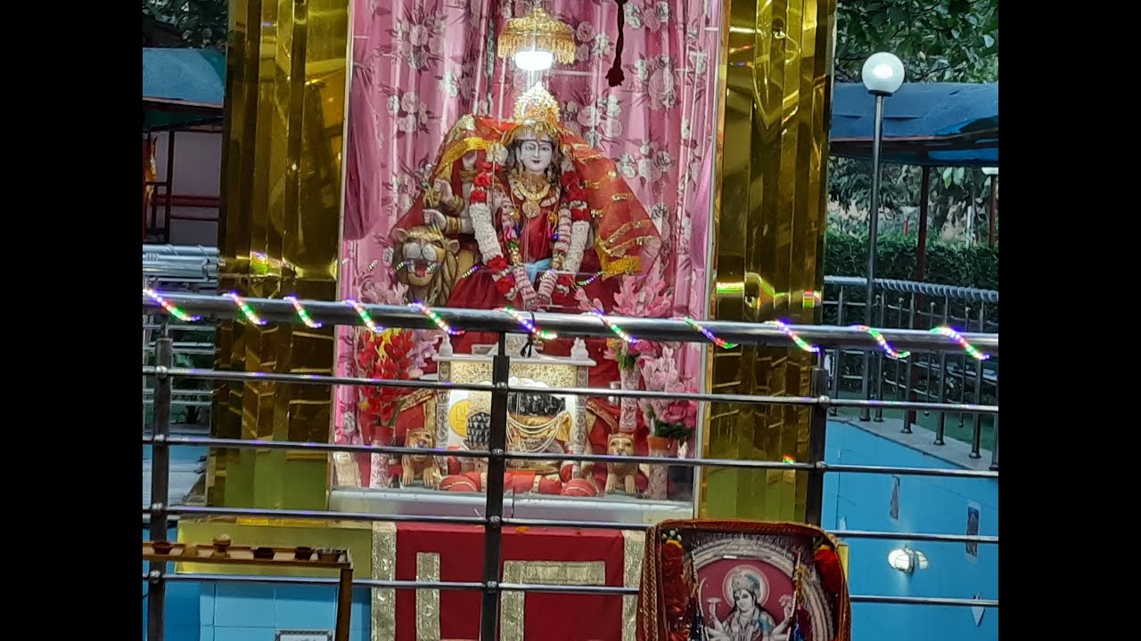 Daily Prayer at Mata Kheer Bhawani Temple, Shalimar Garden, Sahibabad।। Arti by Kashmiri pandits