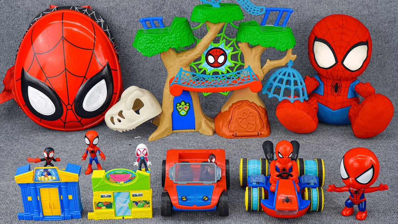 Marvel Spiderman Collection Unboxing Review| LEGO Marvel Dino-Webs Crawler | Dino-Webs Treehouse