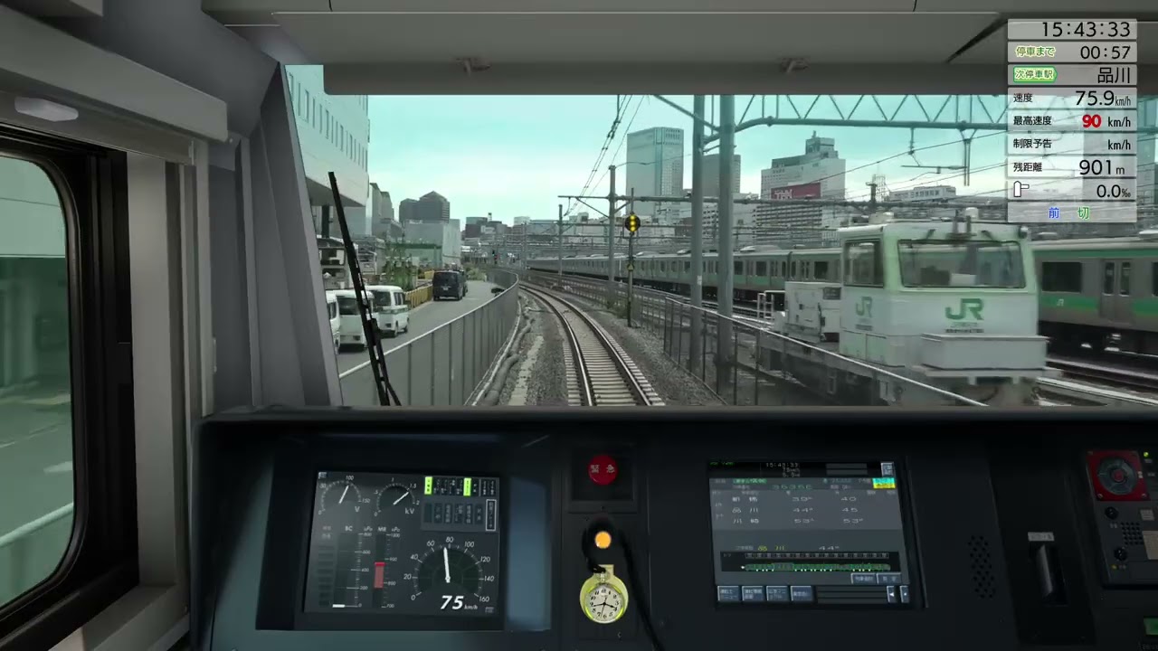 JR東日本トレインシミュレータ 東海道線 快速アクティー 東京～熱海 / JR EAST TrainSimulator Tokaido Line (Rapid), Tokyo - Atami