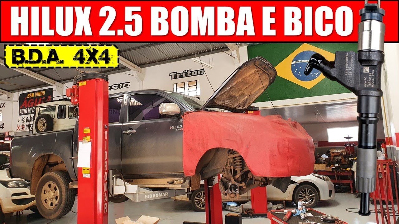 EP. 754// Toyota Hilux 2.5 2007 SEM FORÇA COM FUMAÇA - Pensando na PRIMEIRA CAMIONETE DIESEL?