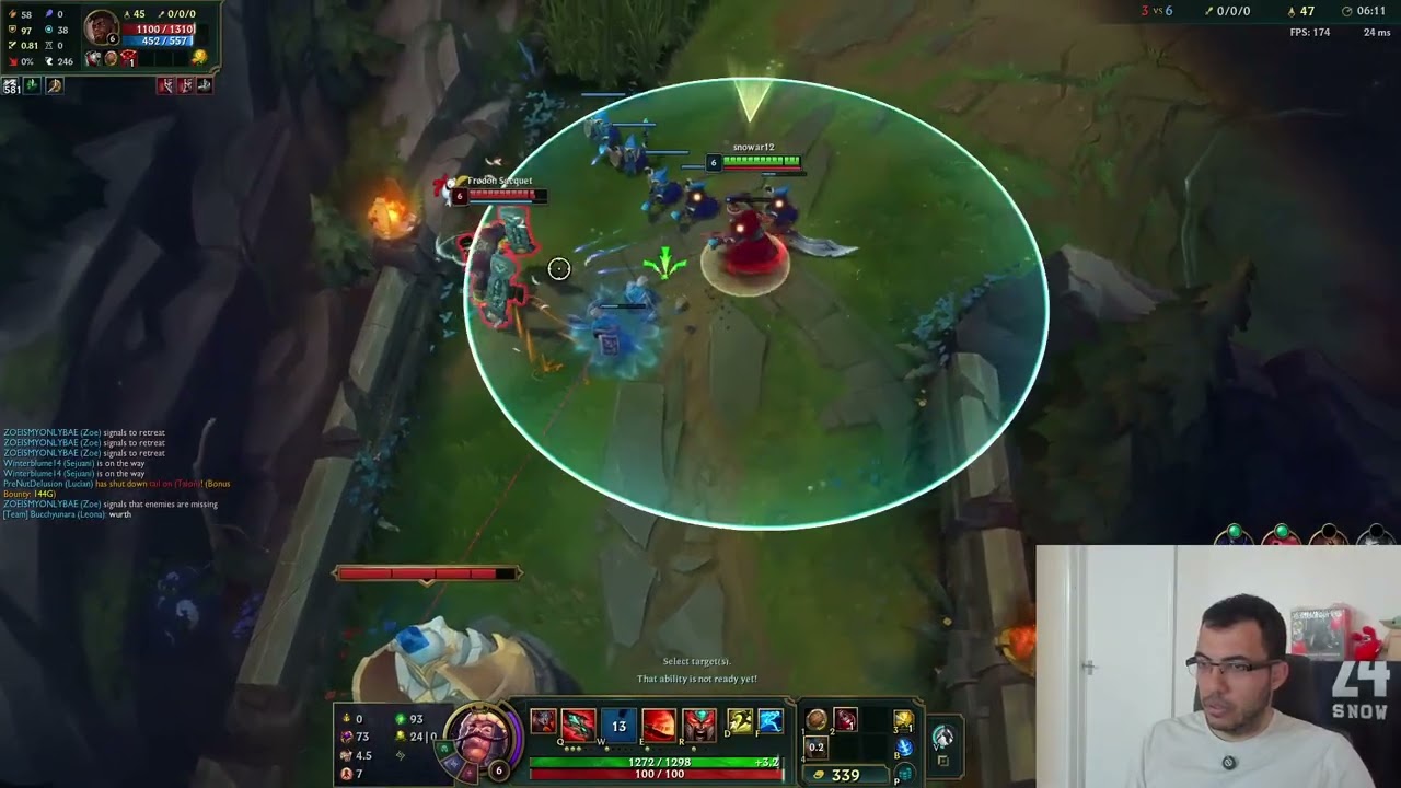 الجيم ده هيعصبك.. لما تلعب ضد تيم كله تانكات League of Legends