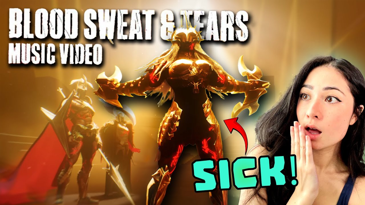 AMBESSA GOES HARD, BRO!! .. 'Blood Sweat & Tears' Reaction!!