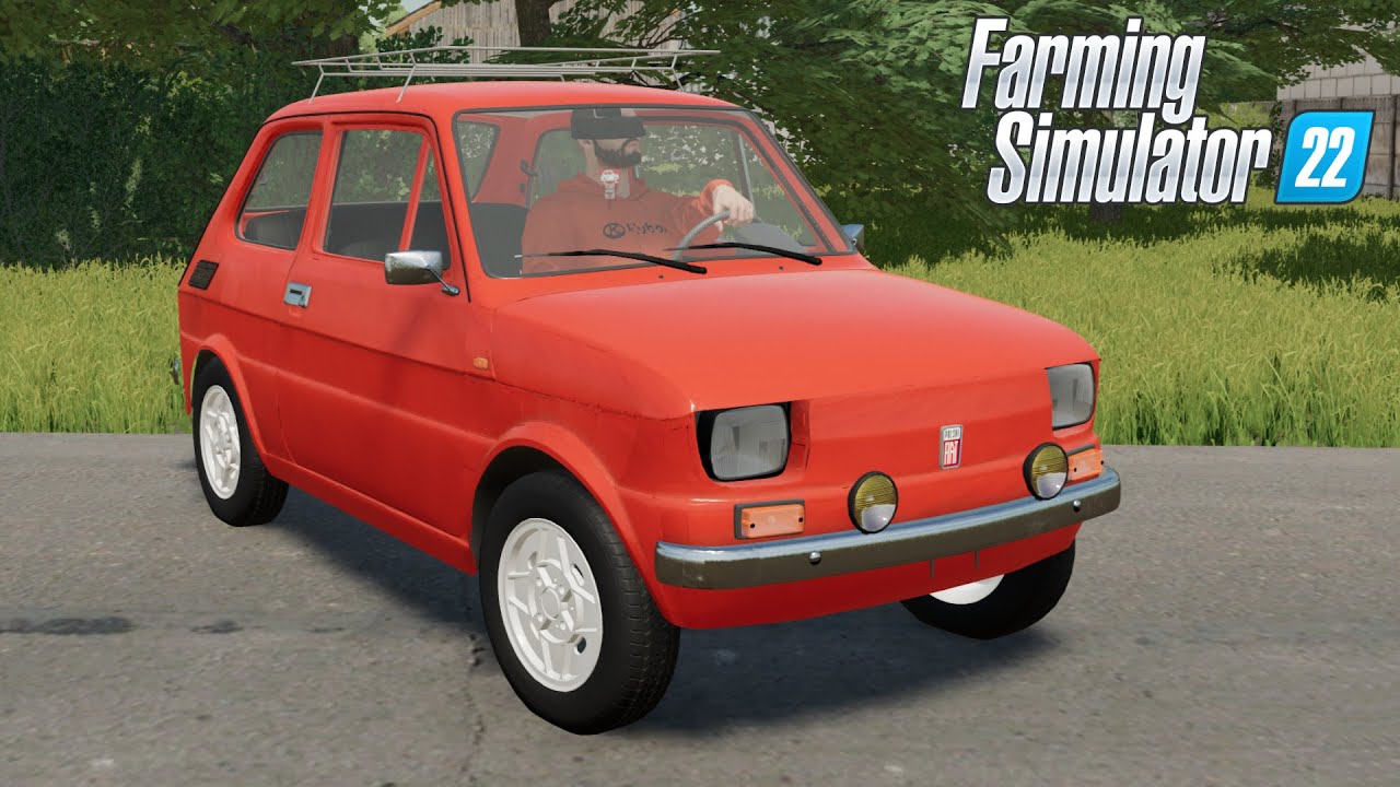 FS22 - Fiat 126p - Farming Simulator 2022 - Classic Car Mod DOWNLOAD LINK #games #gaming #gameplay