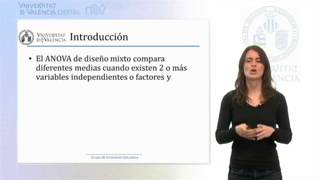 Introducción - Análisis de varianza factorial diseño mixto (ANOVA) (1/5)