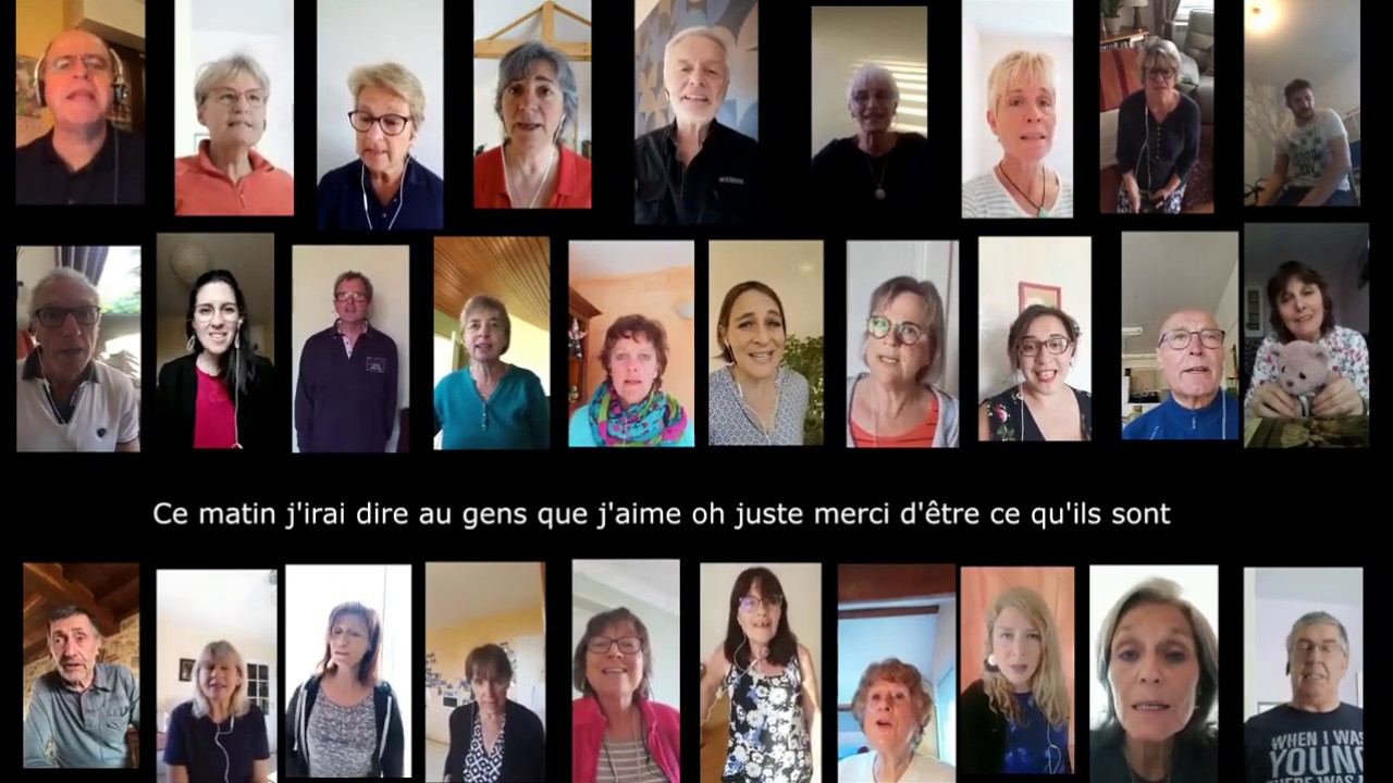 COUP D' CHŒUR  Chambéry en virtuel   les gens qu'on aime