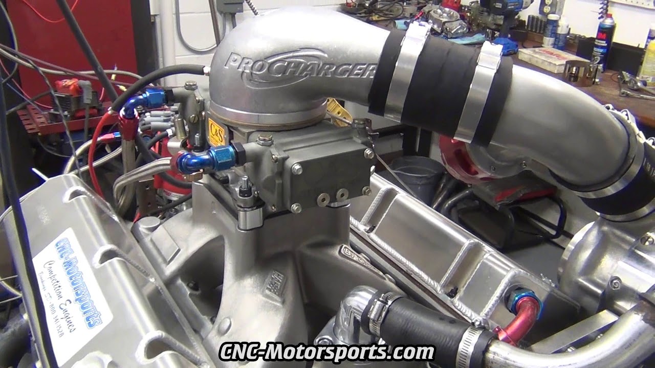 F2 Procharger Big Block Chevy 15 Pounds of Boost by CNC-Motorsports