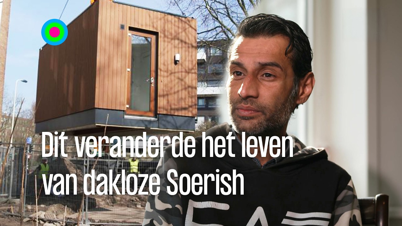 Van straat naar Tiny House: Soerish bouwt aan een nieuw leven in Den Haag | Kruispunt | KRO-NCRV