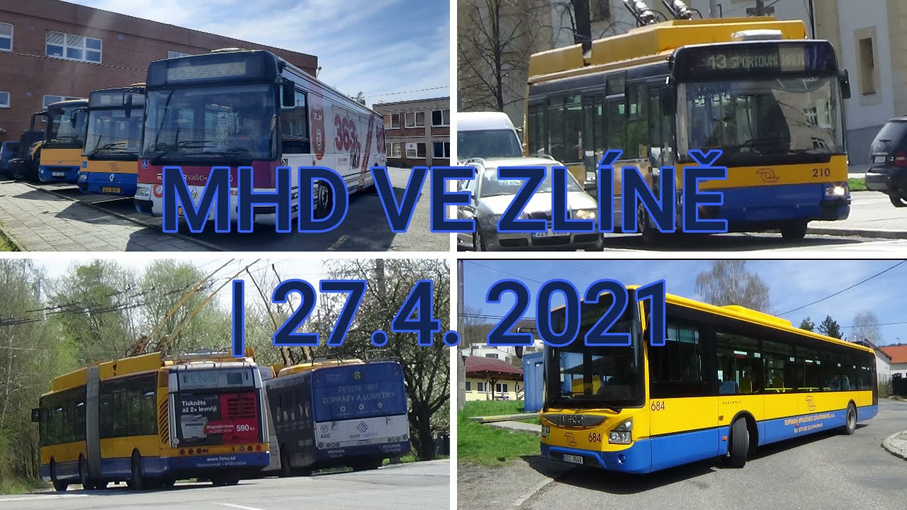 MHD ve Zlíně | 27.4. 2021