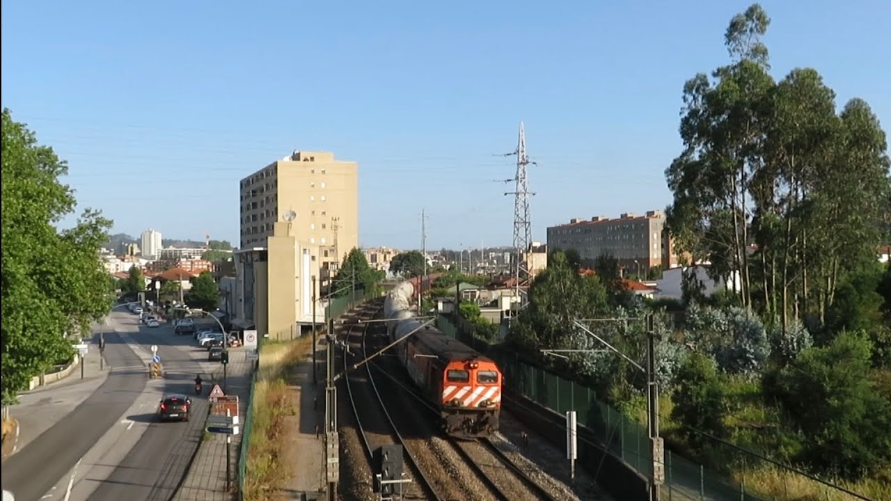 Comboios InterRegionais e Medway 1964 no comboio do 