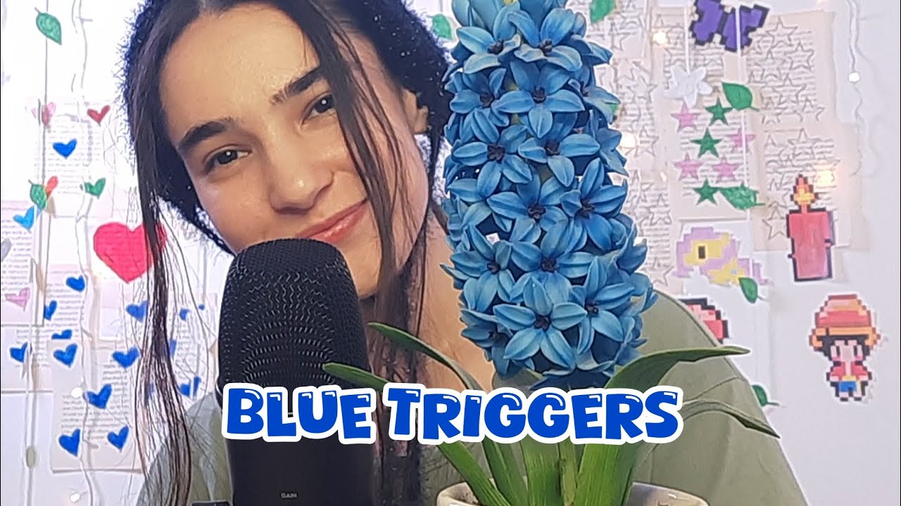 Tapping on blue triggers for sleep and relaxing😴💙