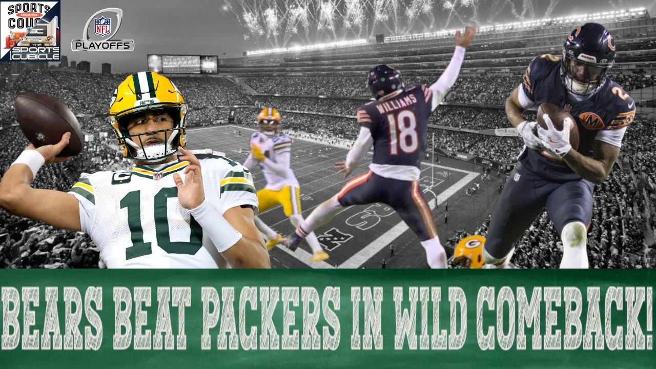 Chicago Bears Beat The Green Bay Packers In Unbelievable 4th Quarter Comeback In Wild-Card Game!