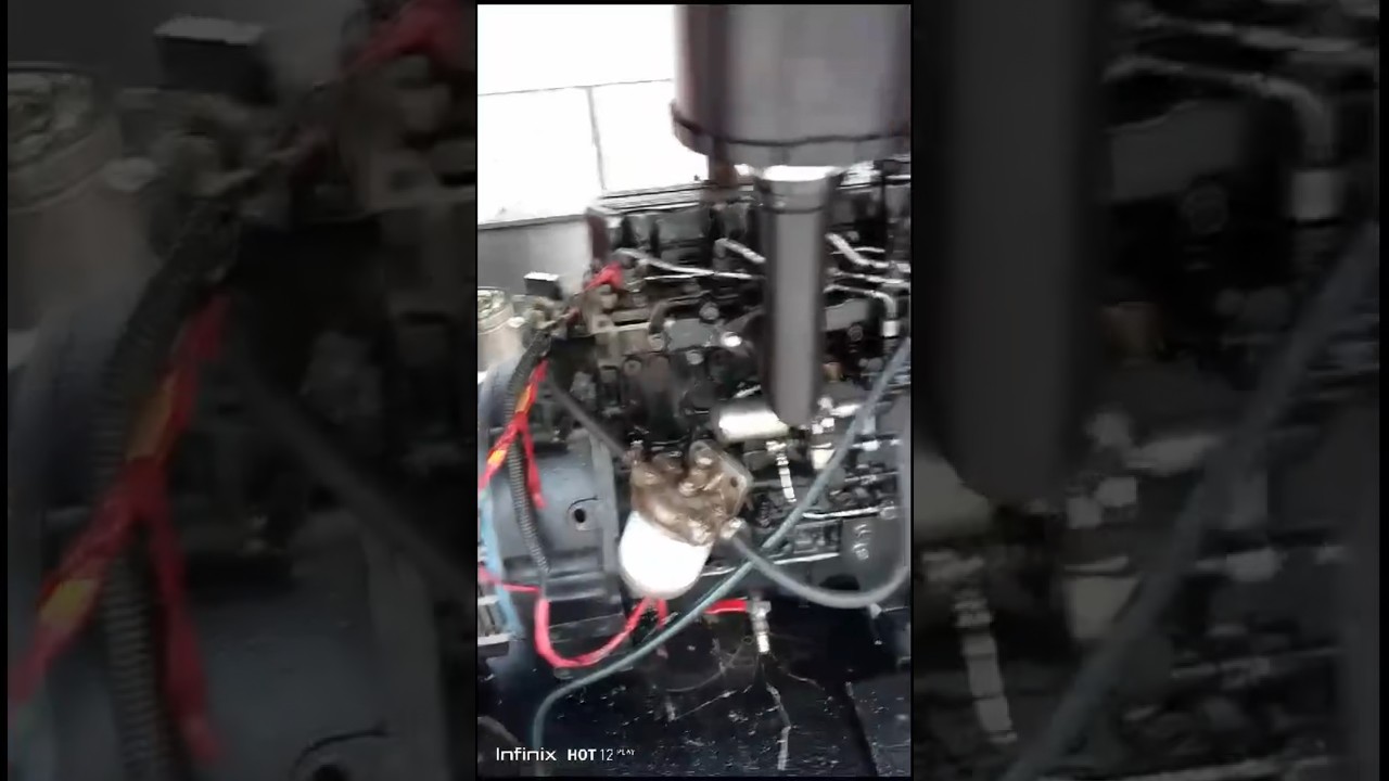 Mitsubishi S4L started after overhauling