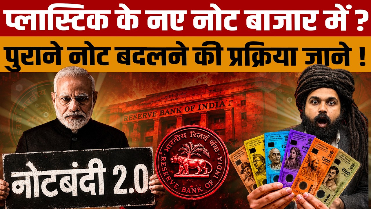 Plastic Notes in India | RBI's Big Plan: Curbing Counterfeit Currency? | Gandhi Photo Change?