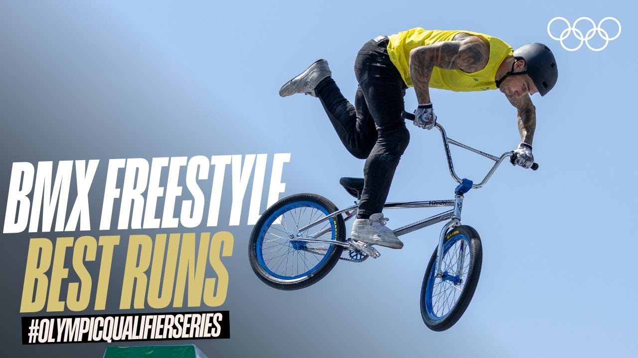 🇫🇷 Jeanjean and Martin 🇦🇺 battle for top spot! BMX Freestyle | Olympic Qualifier Series Shanghai
