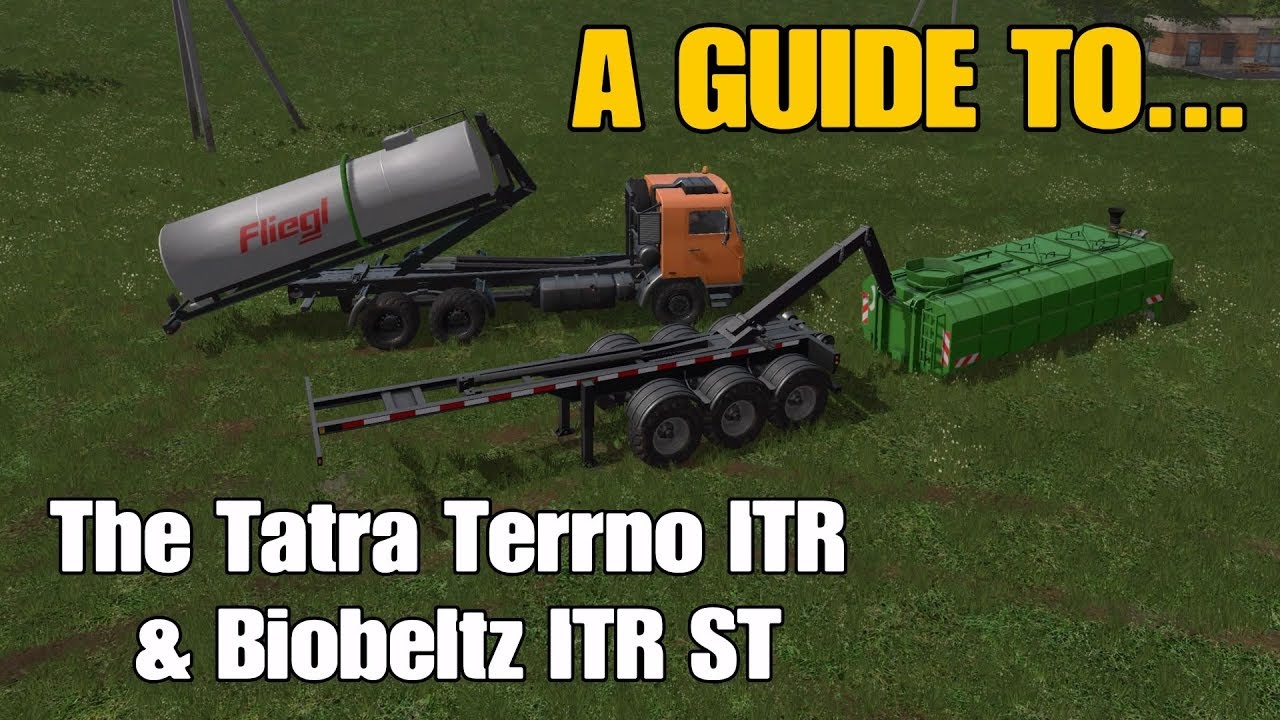 Farming Simulator 17 PS4: A Guide to... The Tatra Terrno ITR & The Biobeltz ITR ST