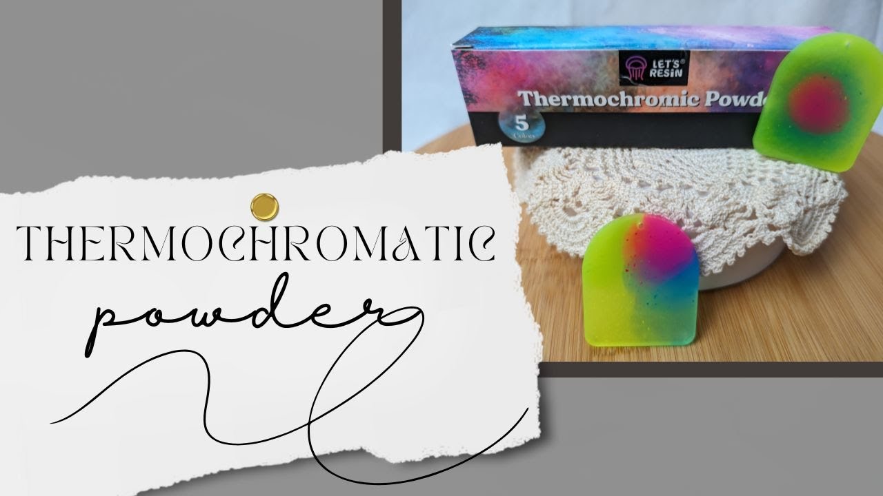 Trying the Thermochromatic Powder
