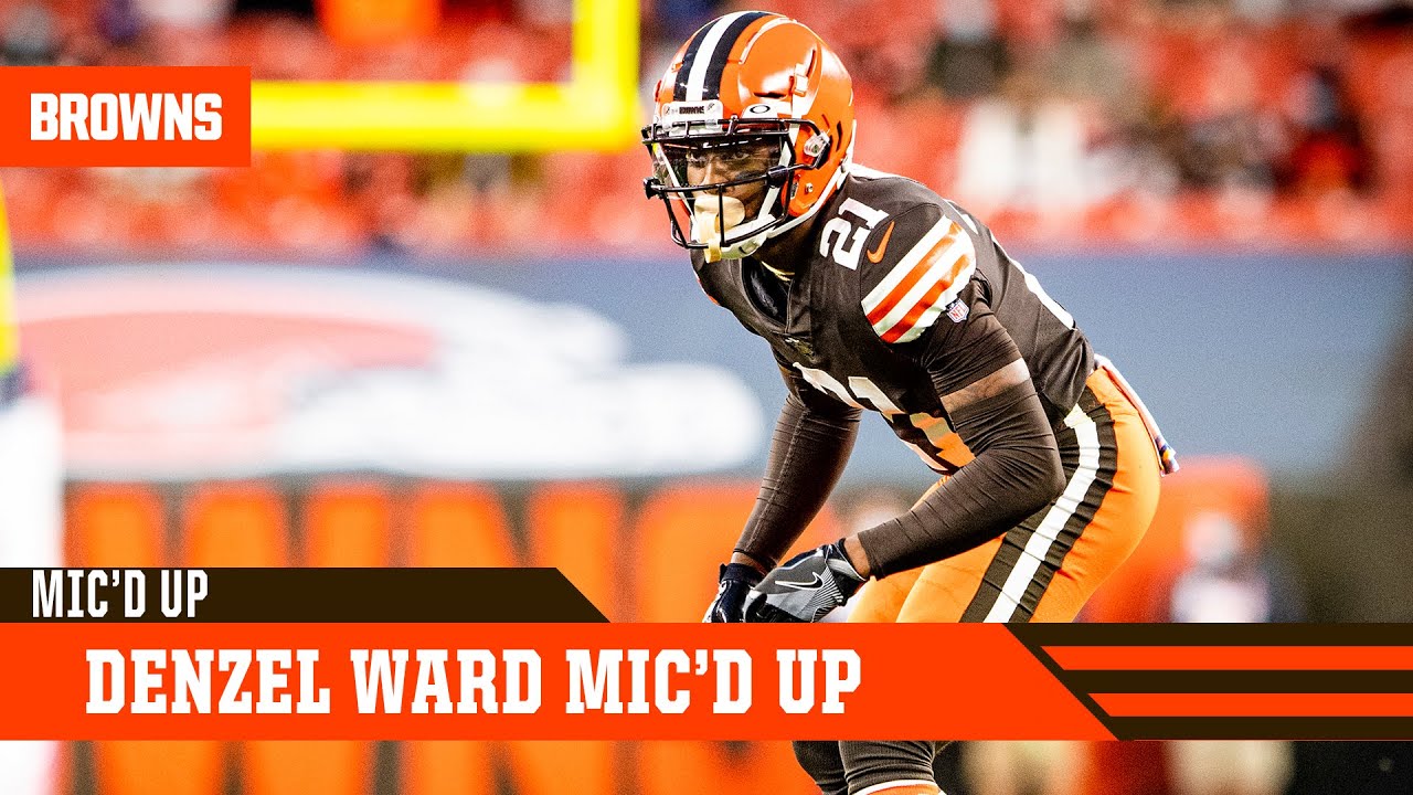 Denzel Ward Mic'd Up vs. Colts | Cleveland Browns