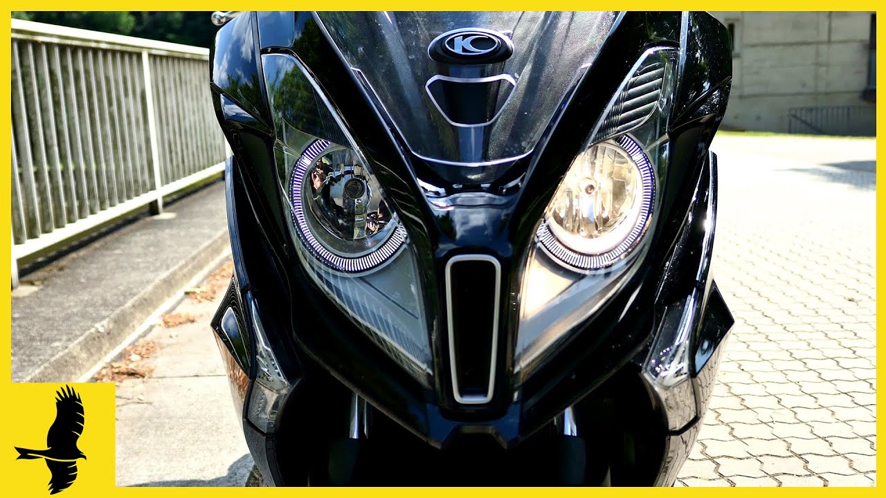 Mehr Roller geht nicht - KYMCO New Downtown 125i - Test & Probefahrt des neuen 125 ccm Scooters
