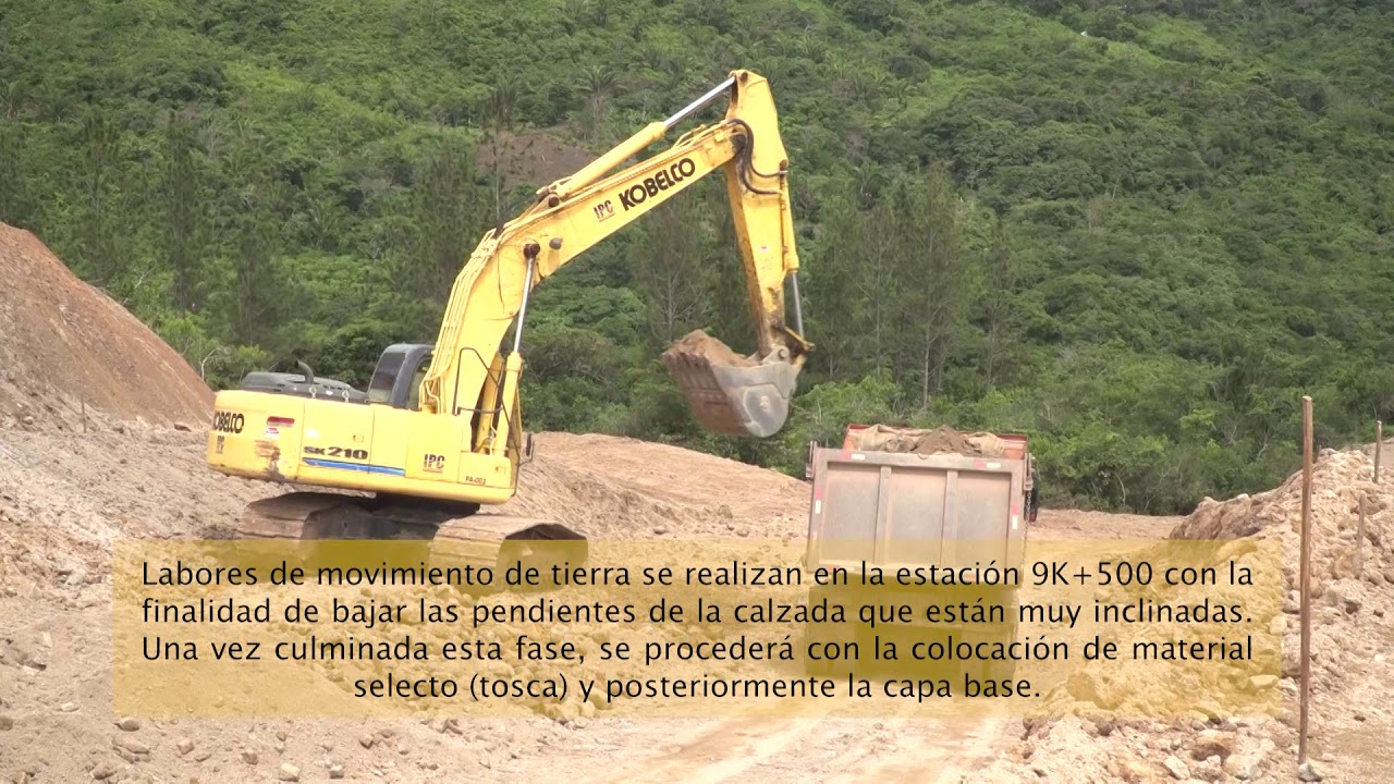 Construcción del camino Sardina – Las Cuestas de Marica – Toabré