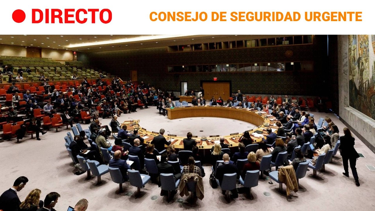 DIRECTO | CONSEJO DE SEGURIDAD DE LA ONU | REUNIÓN URGENTE POR ORIENTE MEDIO | RTVE Noticias