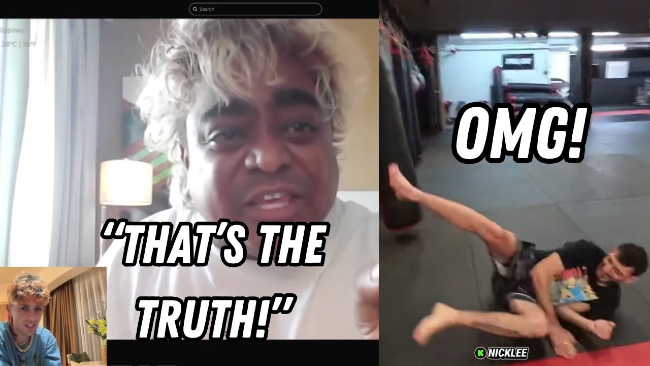 Sam Pepper Calls Out Deepak For Scamming! 😱 + Ice Poseidon WIPES OUT! 🤕