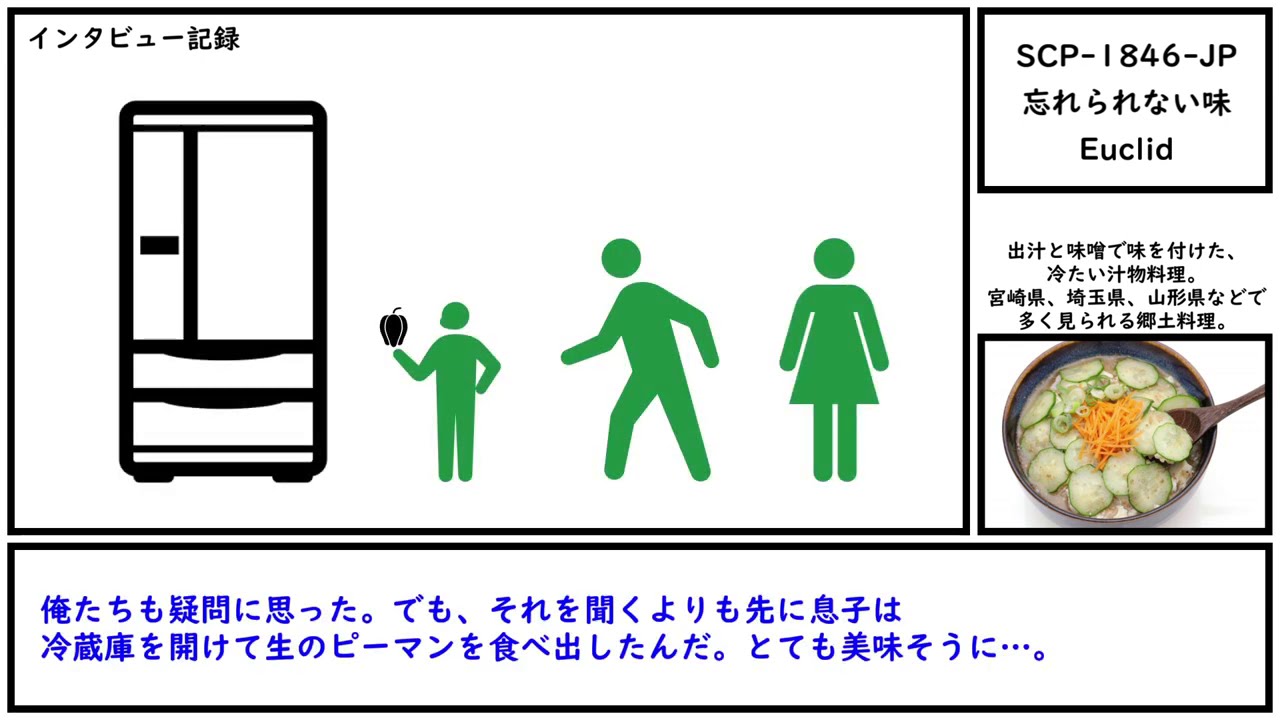 【ゆっくり紹介】SCP-1846-JP【忘れられない味】