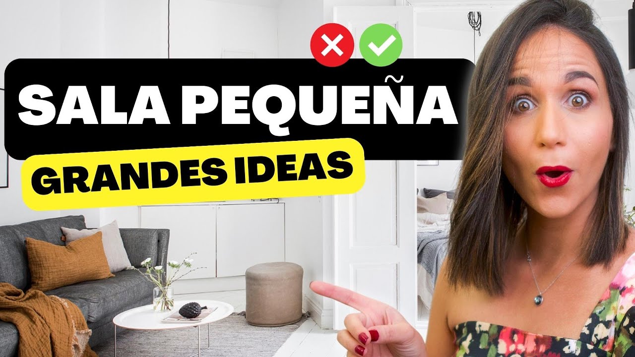 12 IDEAS PARA UNA SALA PEQUE&Ntilde;A DE LUJO 😱 Dise&ntilde;o de Interiores Elegante y Lujoso