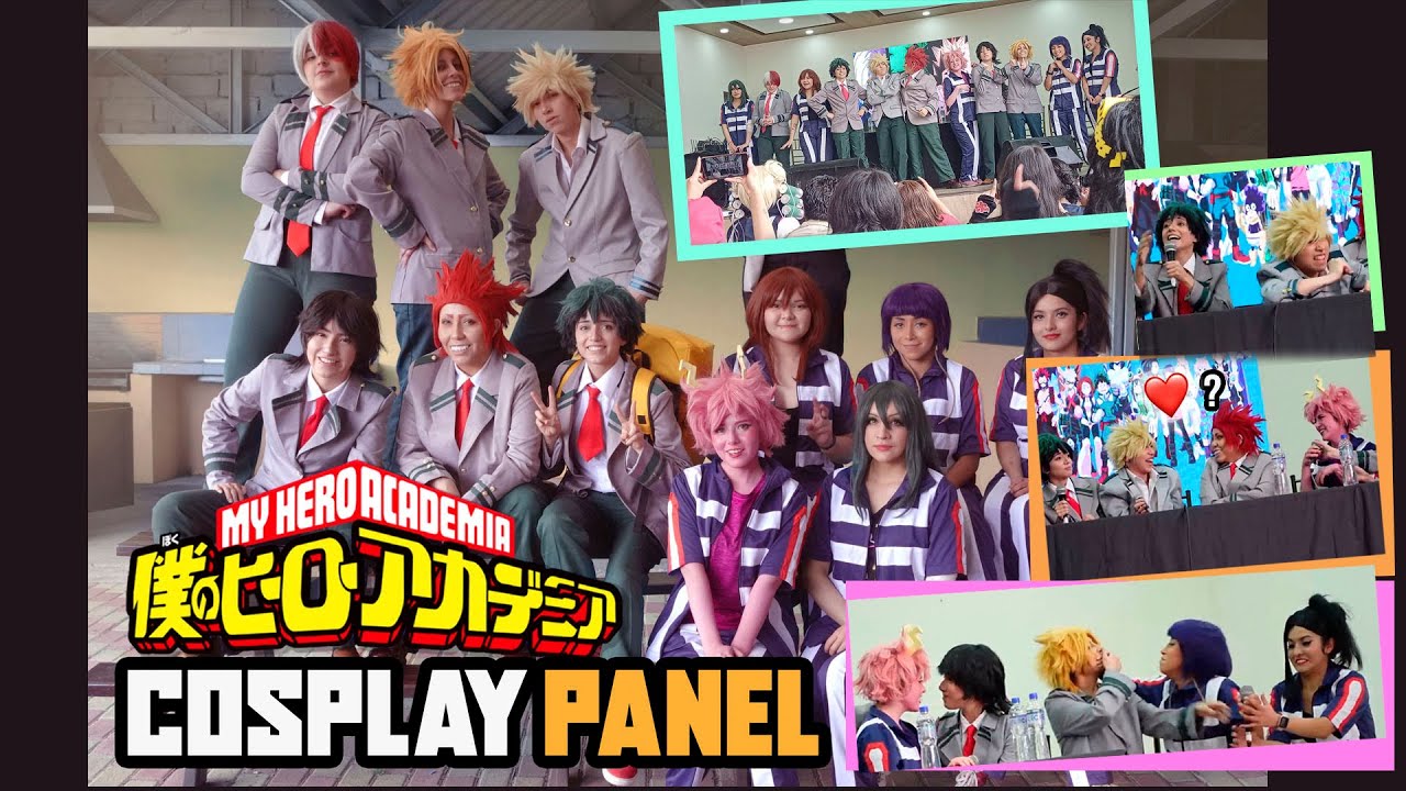 PANEL DE PREGUNTAS CON LA CLASE A! - 【BNHA COSPLAY PANEL】