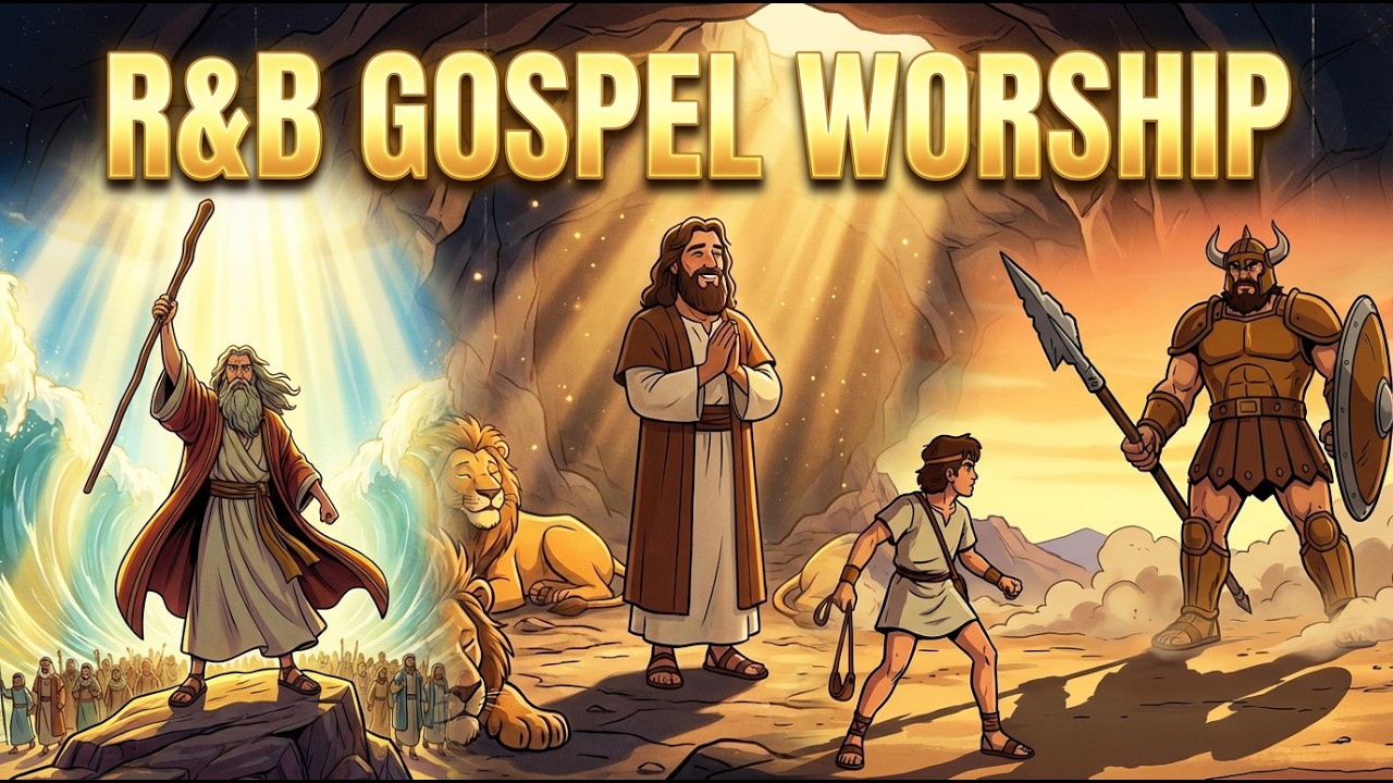 24/7 R&B Gospel Worship Live | Soulful Gospel Music for Prayer, Healing & God's Presence