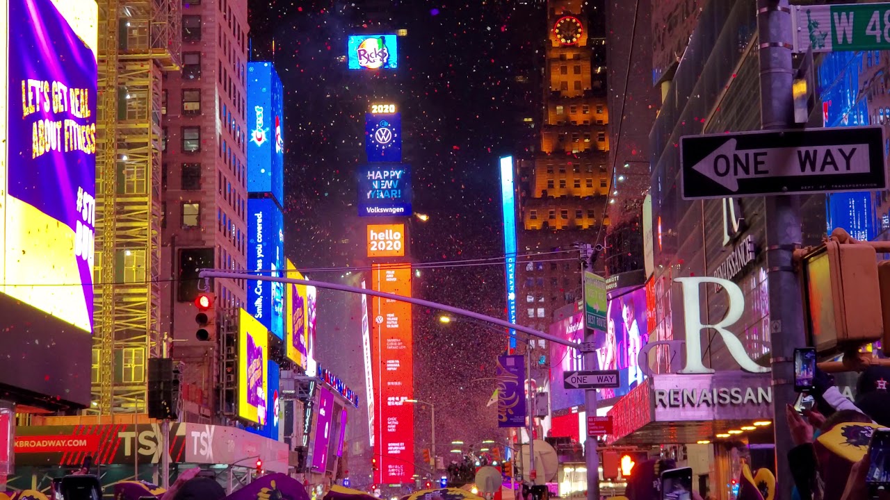 Ball Drop (Happy New Year 2020 From NY)