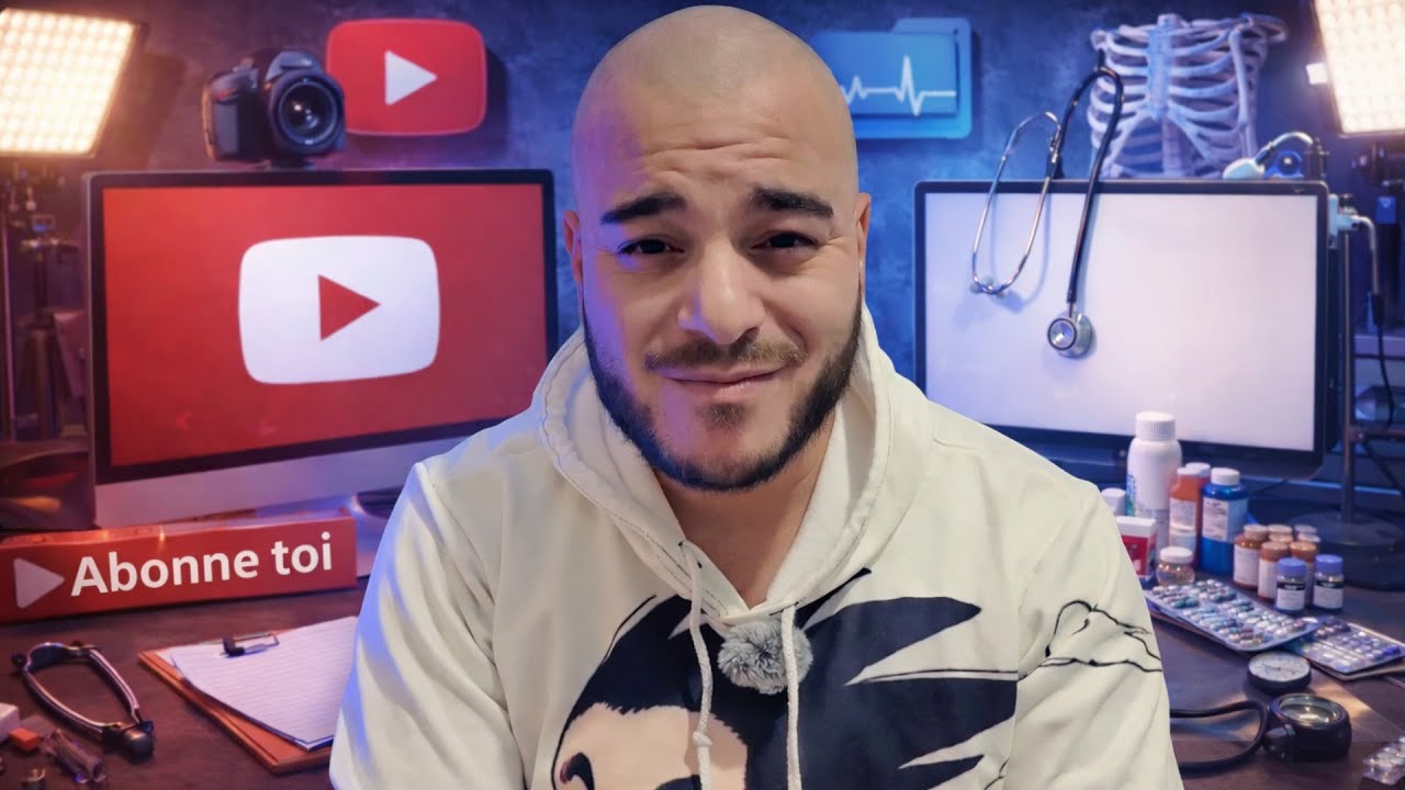 &Ecirc;tre mari&eacute; &agrave; une m&eacute;decin en tant que Youtubeur.
