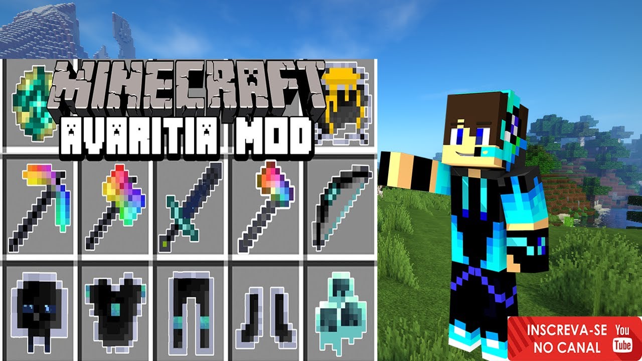 !!!!!! TUTORIAL !!!!!!! O MOD MAIS TOP E MAIS ROUBADO DO MINECRAFT (AVARITIA)