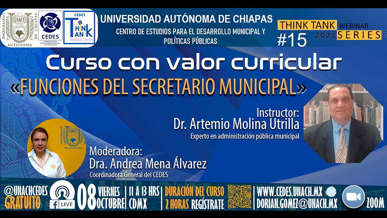 Curso: Funciones del Secretario Municipal