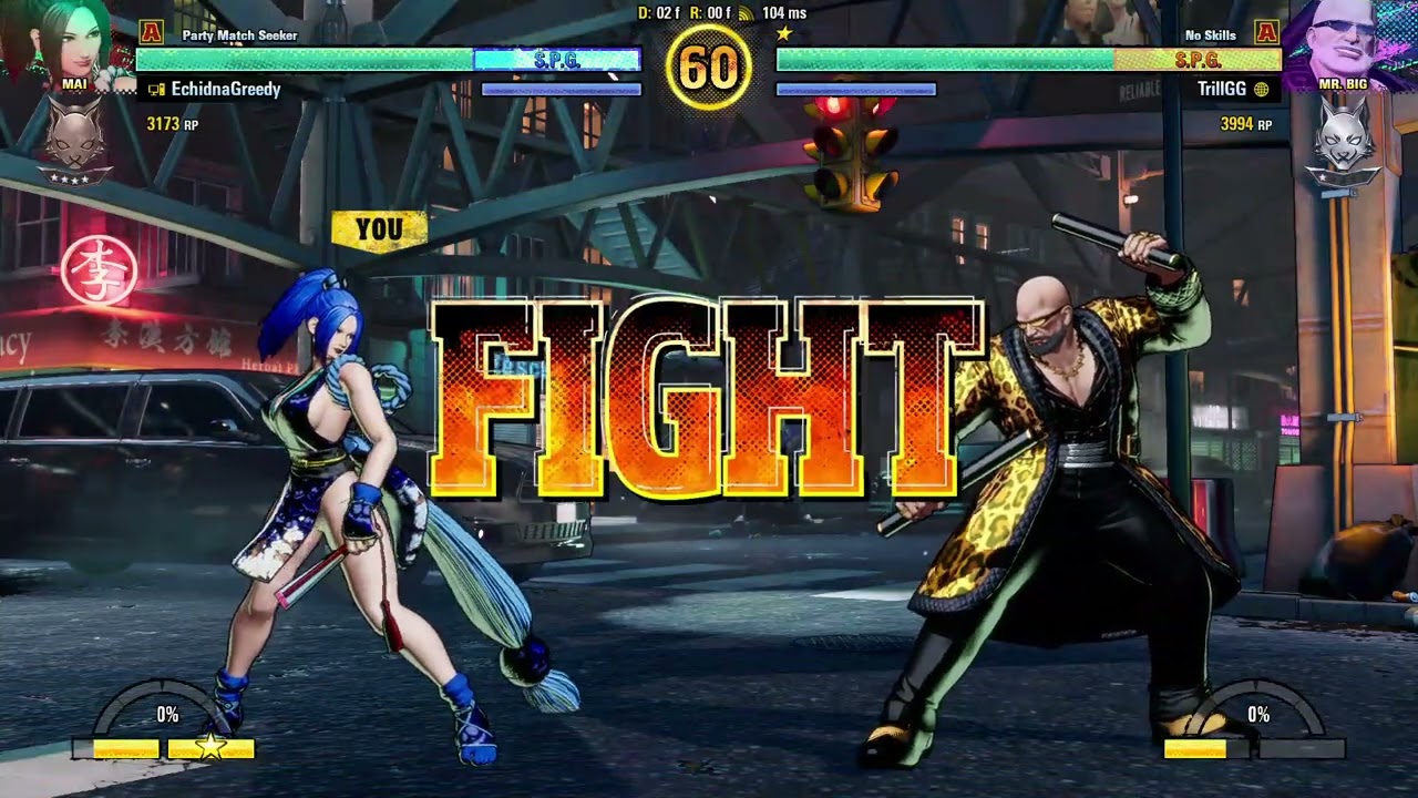 Rood (Mai) vs TrillGG (Mr Big) - FATAL FURY  City of the Wolves
