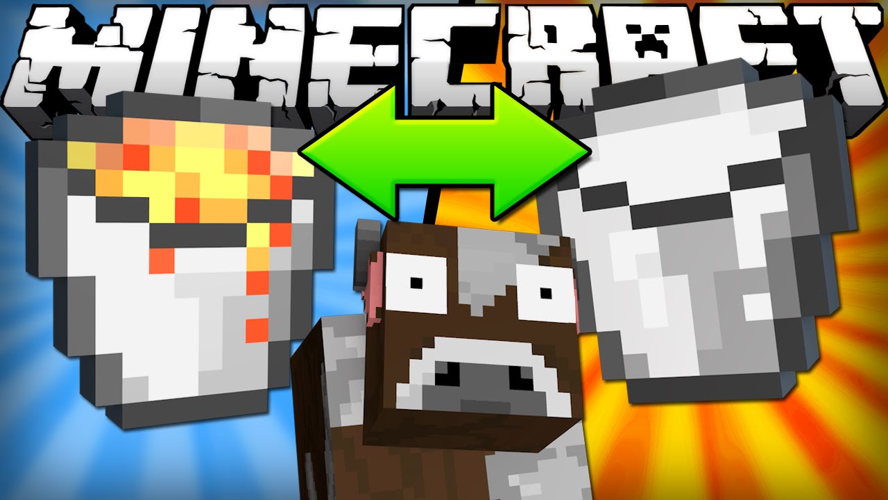 If Lava and Milk Switched Places - Minecraft