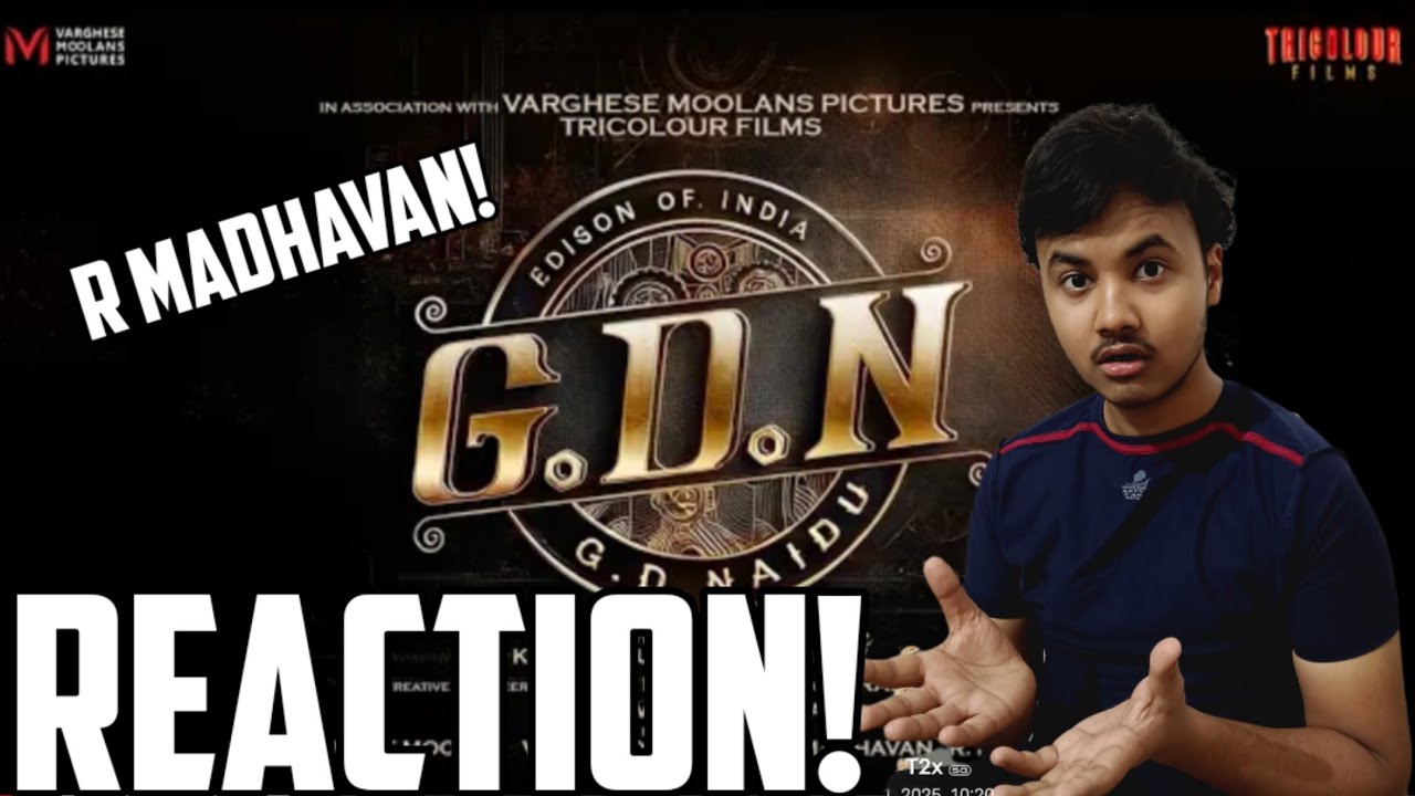 GDN - First look Reaction 🤯 | R Madhavan | Varghese Moolan Pictures and Tricolour Films | 