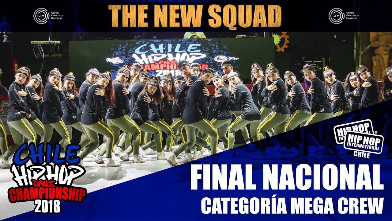 The New Squad - Vi&ntilde;a Del Mar (Gold Medalist Mega Crew Division) at HHI2018 Nationals Finals