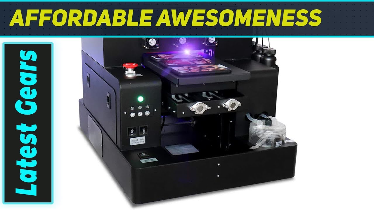`Fastest A4 UV Printer? SHENGJINSH XP600 Hands-On!