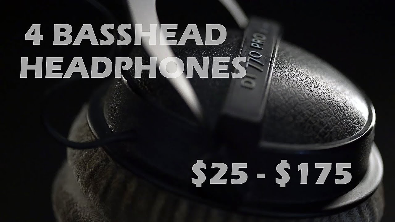 4 Basshead Headphones For Any Budget (XB950, XB500, DT 770 Pro, G2000)
