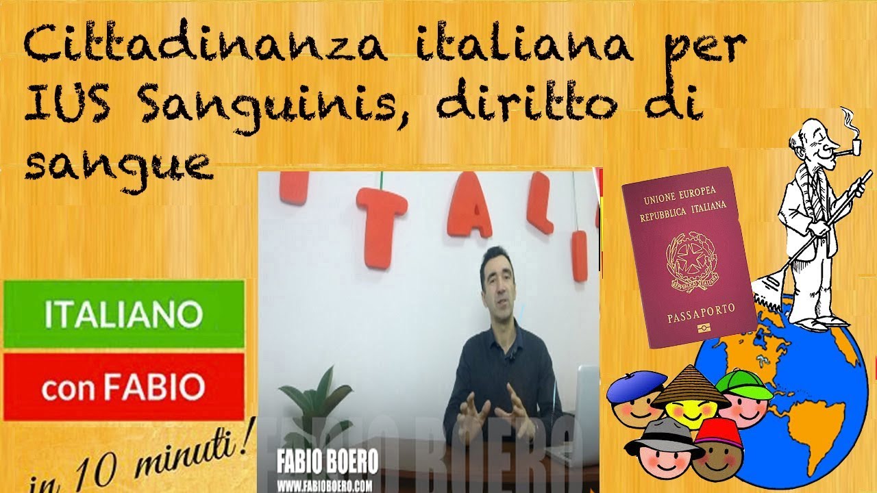CITTADINANZA ITALIANA PER IUS SANGUINIS!CITTADINANZA DA AVI ITALIANI
