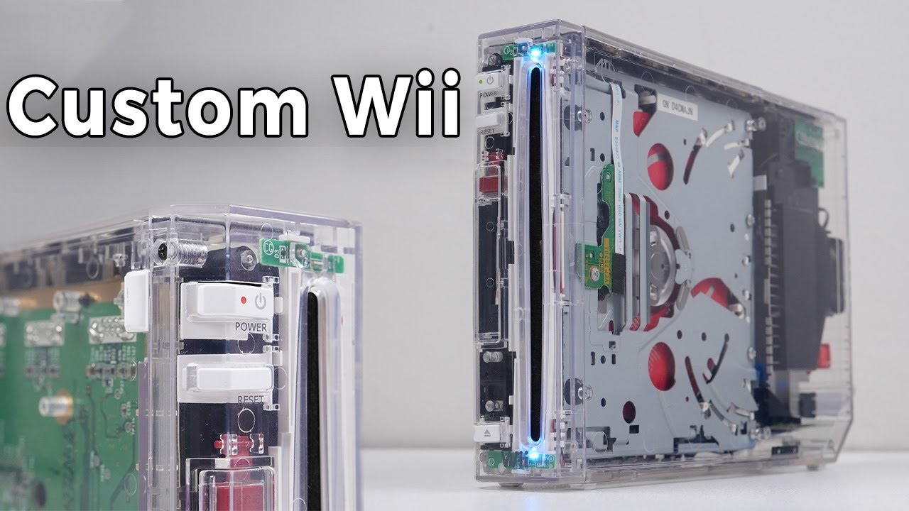 Creating a Transparent Nintendo Wii - 