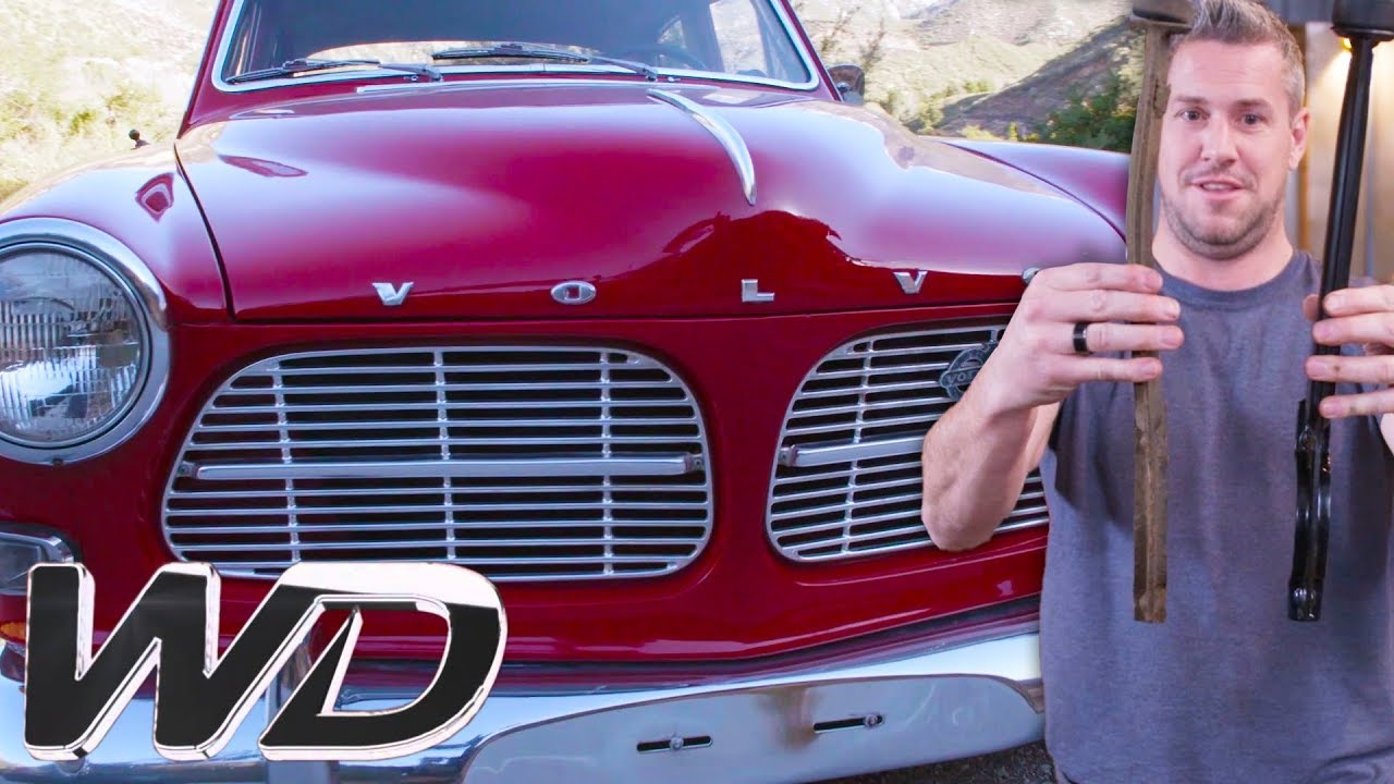 Cleaning And Painting Old Rusty Parts Of A Volvo 122 Amazon | Wheeler Dealers