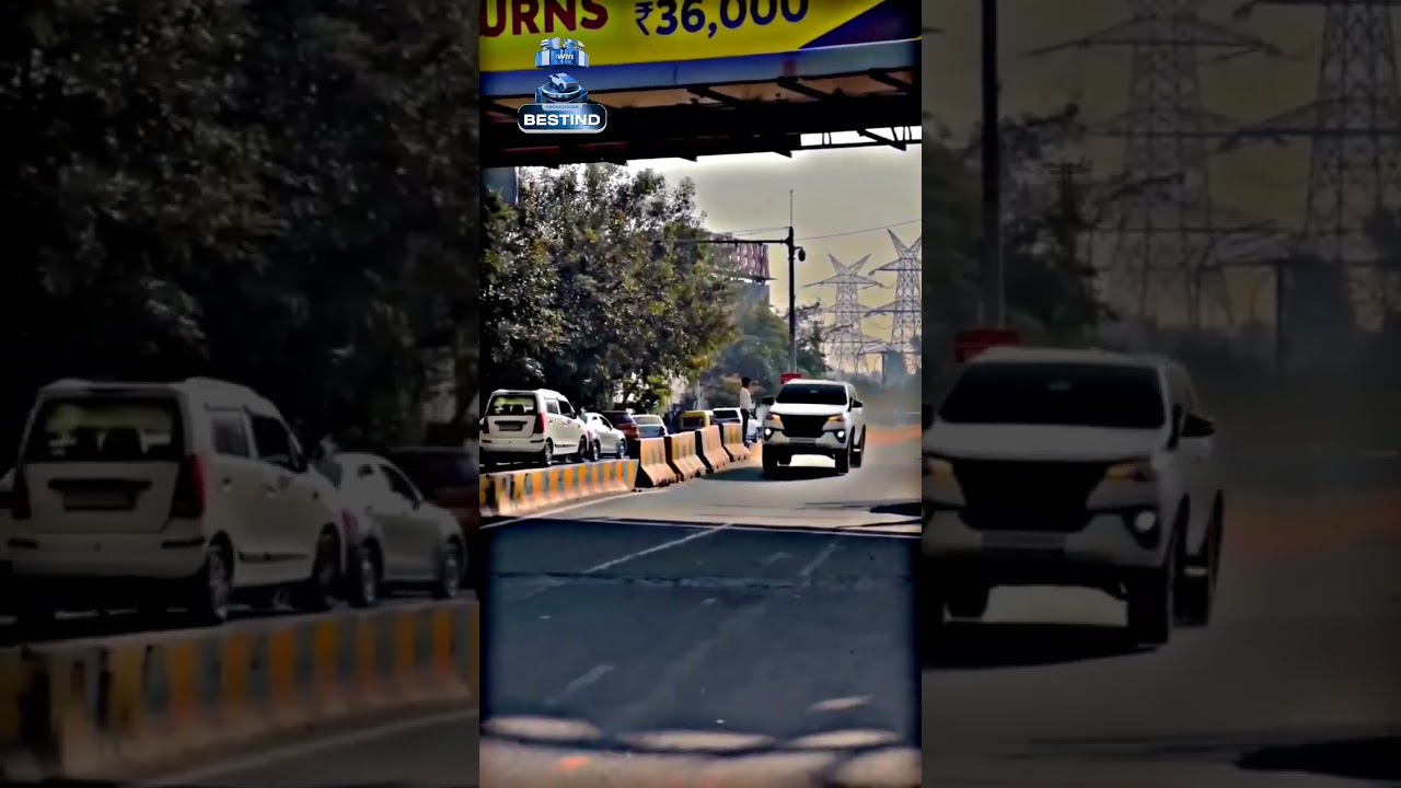 FORTUNER THAR & SCORPIO N STUNT ON HIGHWAY X HARYANE KE JAAT 🔥 | Jatin The Racer | #shorts