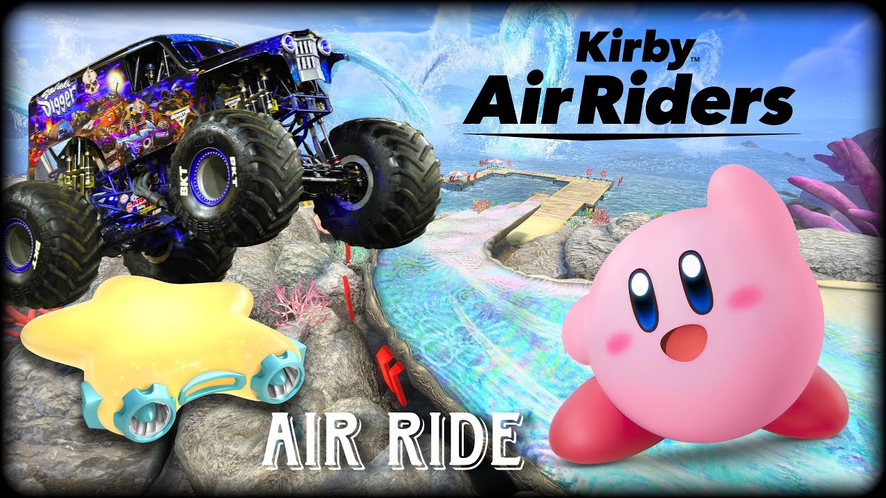 Kirby Air Riders, Air Ride, Waveflow Waters