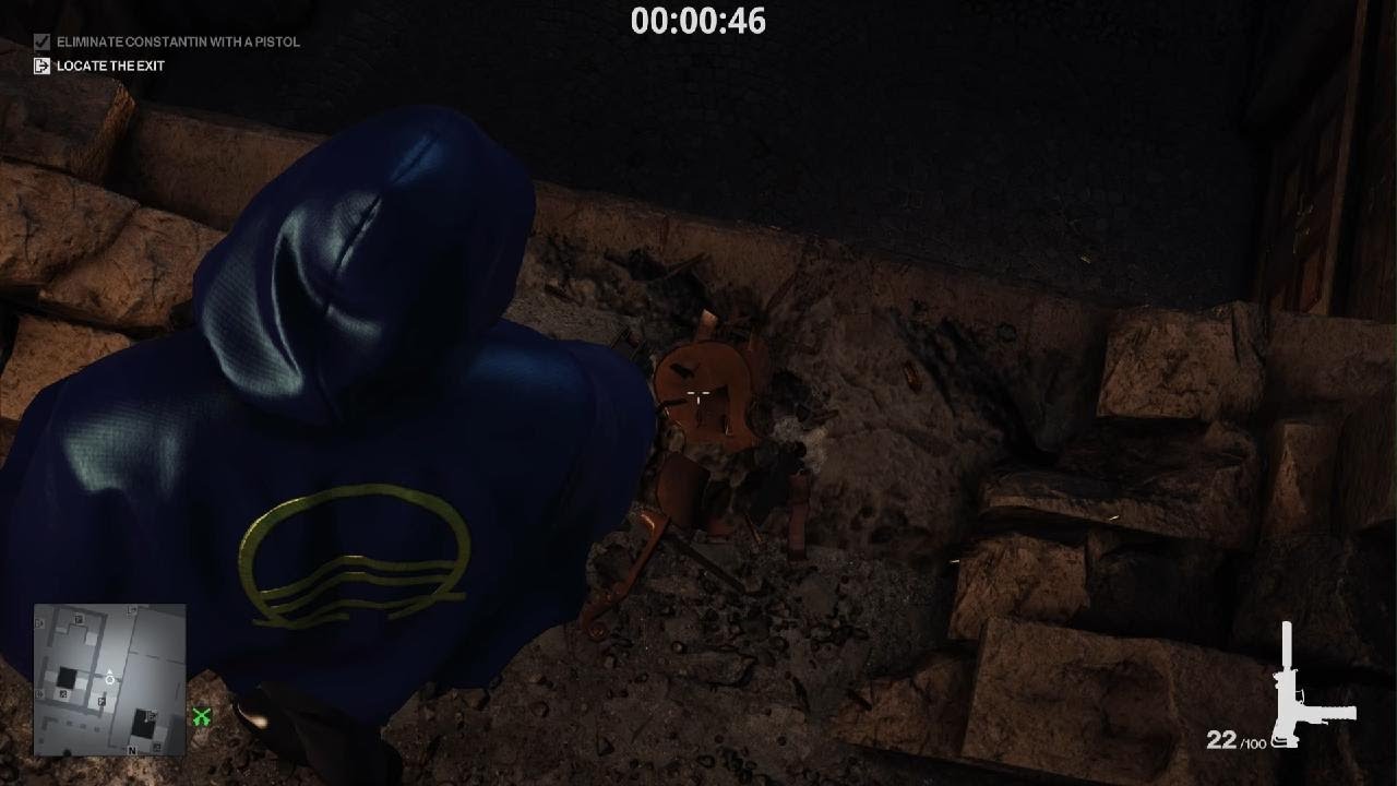 HITMAN 3 The scarlett decit level 1 sa 49 sec