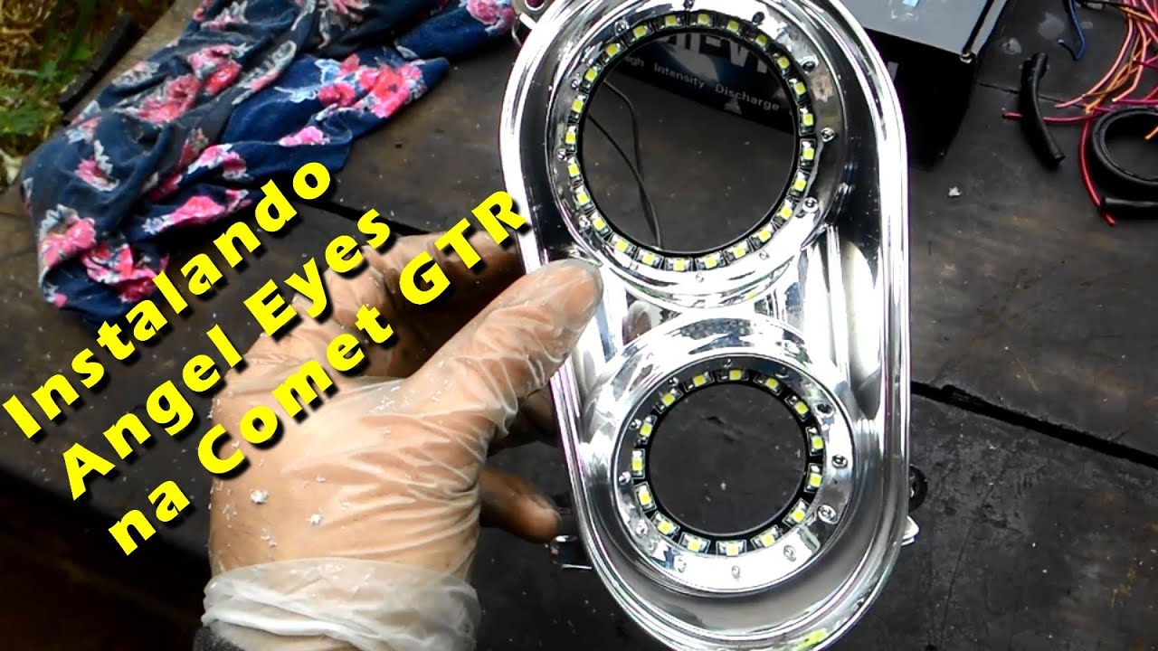 Clube da Comet - Instalando Angel Eyes na Comet