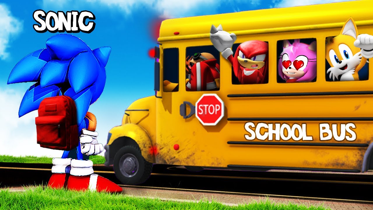 Присоединяйтесь к SONIC SCHOOL в GTA 5 (Sonic 2)