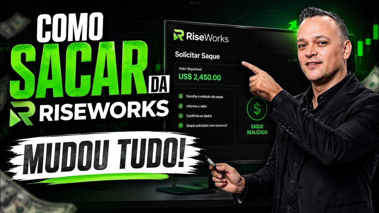Como sacar o dinheiro recebido das prop firms na riseworks