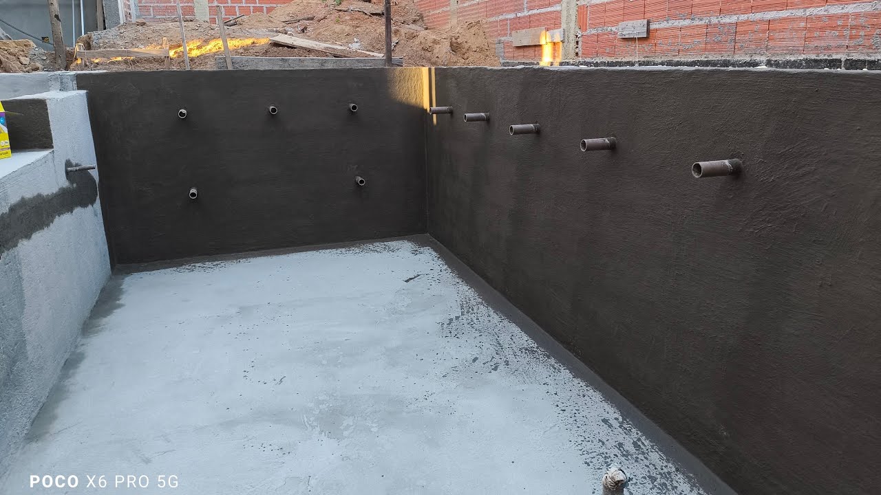 impermeabilização piscina com tecplus top e lastic quartzolit